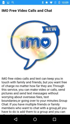 Ipro Imo Beta For Calls and Chat Tips android App screenshot 1